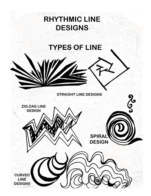 495x640 The Helpful Art Teacher Rhythmic Line Designs And Patterns