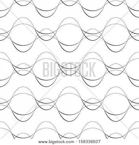 450x470 Seamless Curved Line Pattern. Vector Amp Photo Bigstock