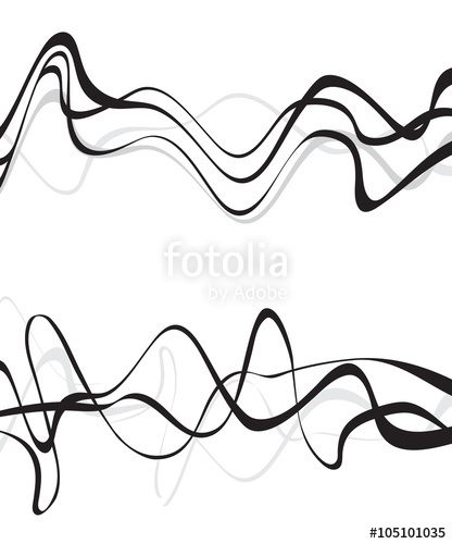 416x500 Abstract Art Design, Abstract Background With Curvy, Curved Lines