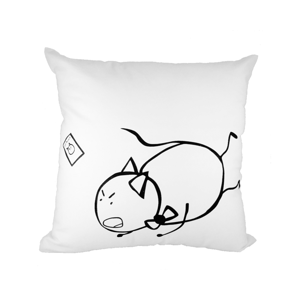 1024x1024 Poncat Trips And Falls Throw Pillow