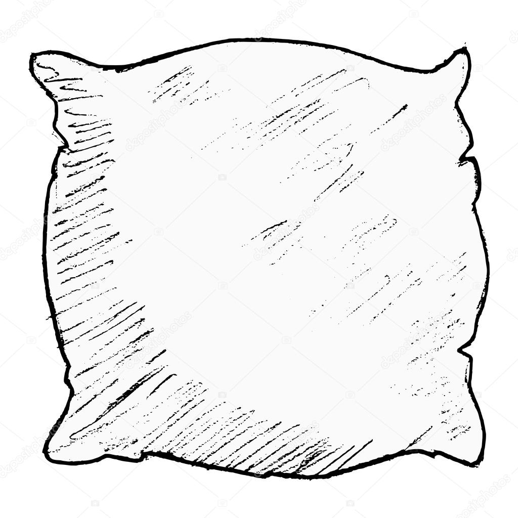 1024x1024 Pillow Stock Vector Perysty