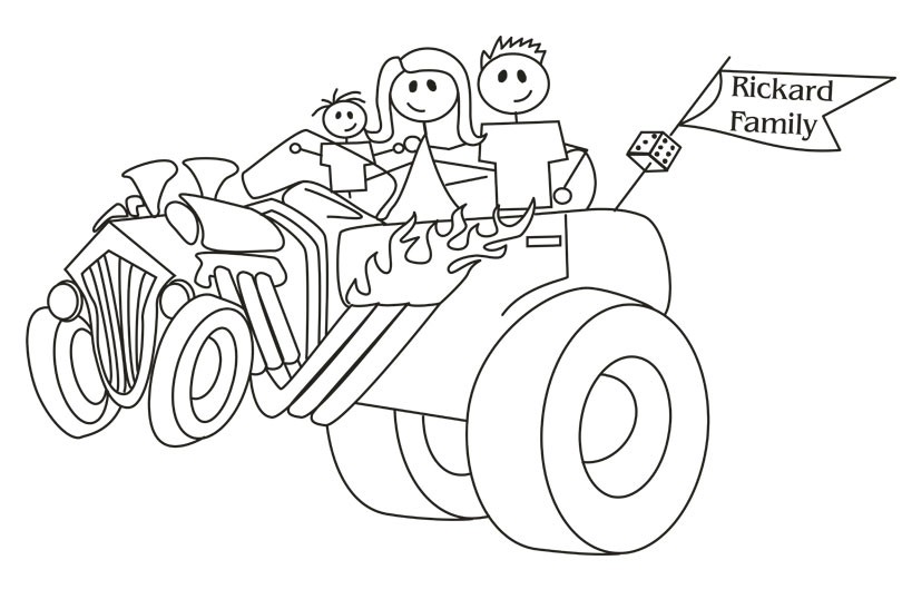 810x547 Fully Custom Family Scene