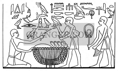 500x300 Image Of Ancient Egypt Market.