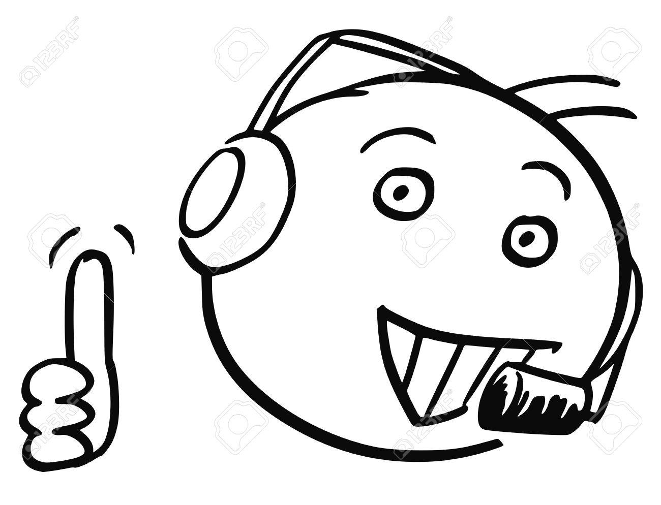 1300x994 Cartoon Vector Stick Man Stickman Drawing Of Male Call Center