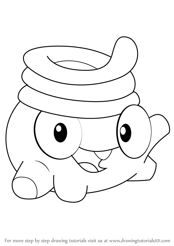 598x844 Learn How To Draw Toss From Cut The Rope (Cut The Rope) Step By