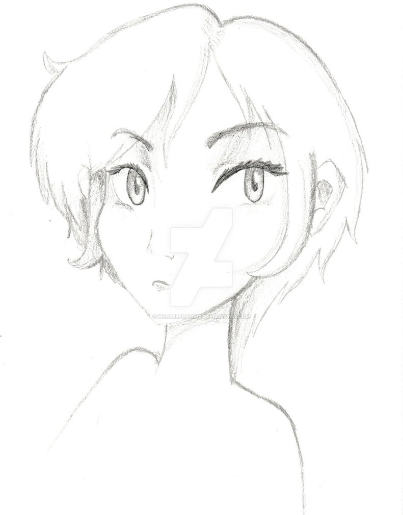 791x1010 Pixie Cut Girl By Wildlilfrankie