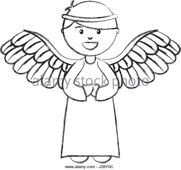 577x540 Illustration Angel Wings Black And White Stock Photos Amp Images