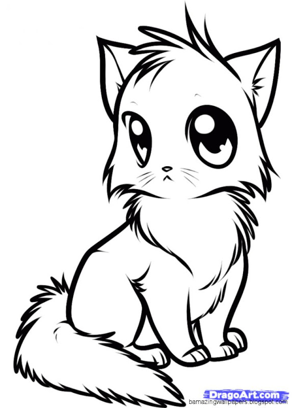 573x800 Cute Animal Drawing Wallpapers