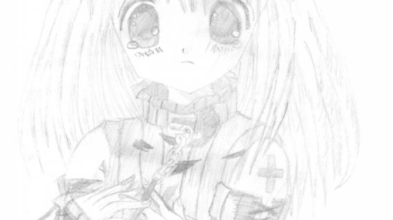 570x320 Cute Anime Drawings Cute Anime Girl Looking Sad Rusty182