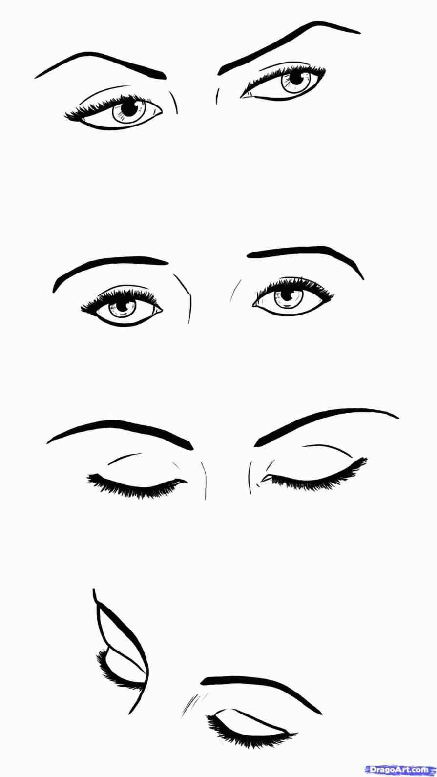 895x1591 An How To Draw Anime Eyes Crying Step By Step Eye S With Pictures