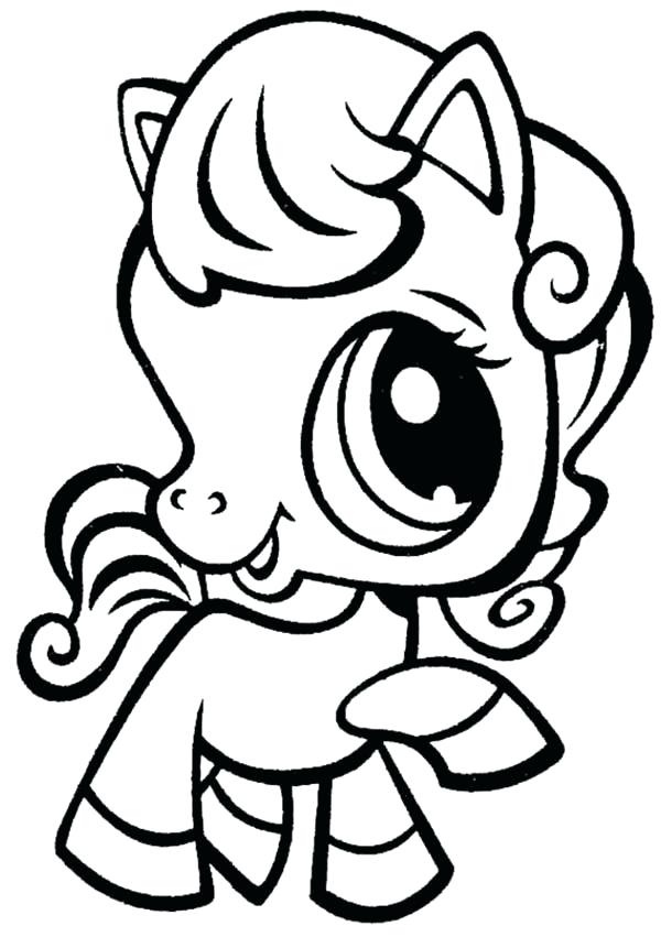 600x851 Cute Baby Animal Coloring Pages 8 Pics Of Big Eyed Animal Coloring
