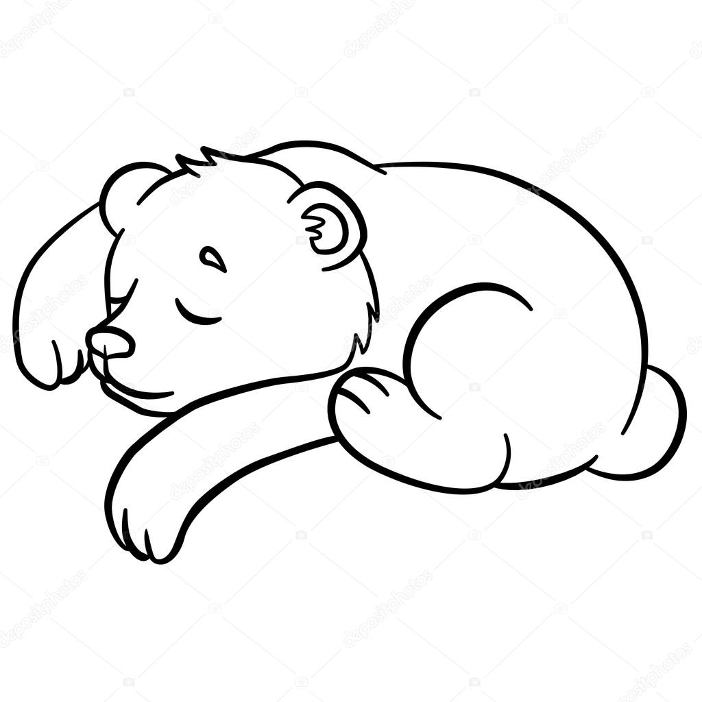 Cute Baby Bear Drawing at GetDrawings | Free download