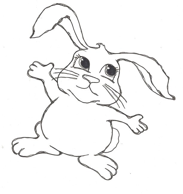 612x650 Sickeningly Cute Baby Bunny And A Man With A Tiny Head