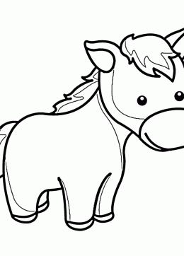 260x362 Drawn Pony Cute Animal