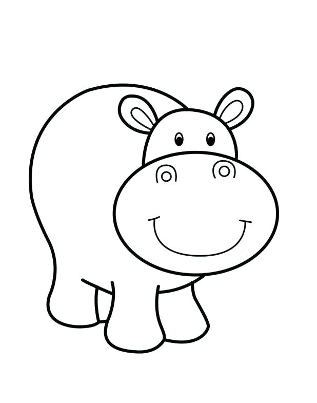 618x785 Baby Hippo Coloring Pages Baby Hippo Coloring Pages Gallery