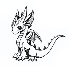 236x231 Image Result For Easy To Draw Baby Dragons
