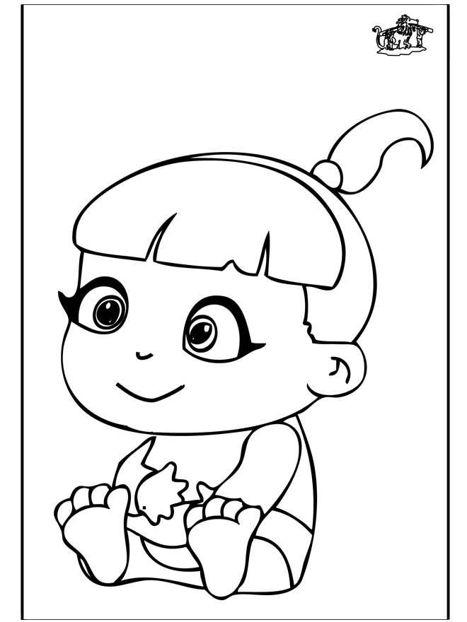 660x880 Coloring Pages For Baby Girls Color Bros