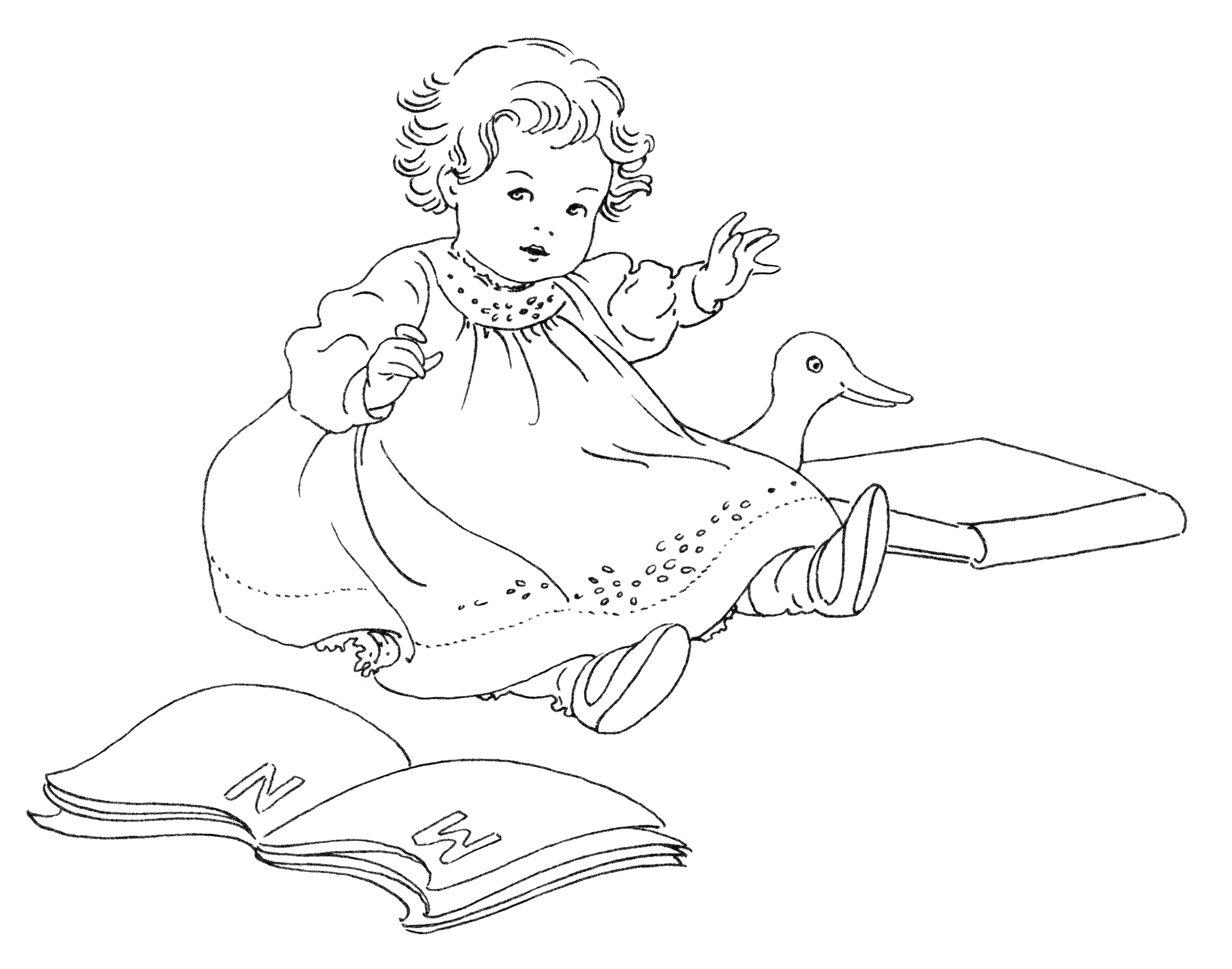 2550x2006 Free Black Baby Girl Clipart