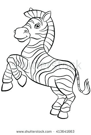 318x470 Baby Zebra Coloring Pages Cute Zebra Coloring Pages Coloring Pages