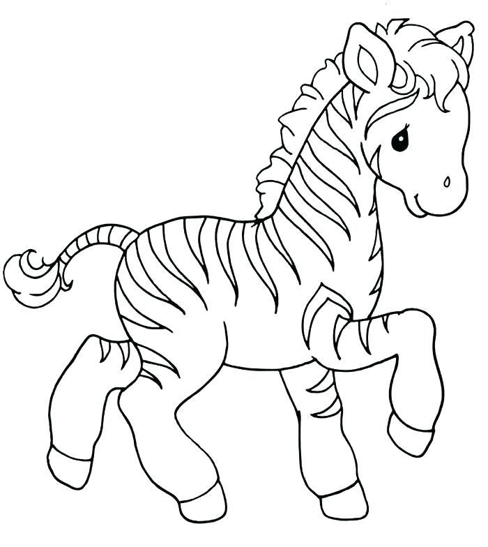 700x784 Baby Zebra Coloring Pages Funny Little Zebra Coloring Page Cute