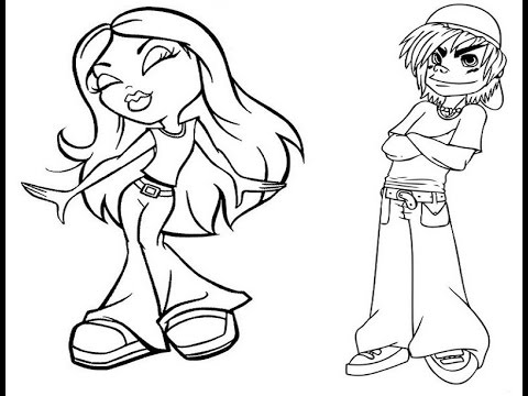 480x360 How To Draw A Cute Boy And A Girl