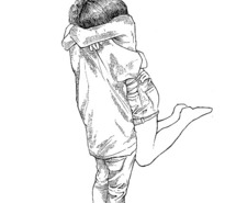 215x185 Inspiring Image Adorable, Bampw, Black And White, Boy, Care, Casal