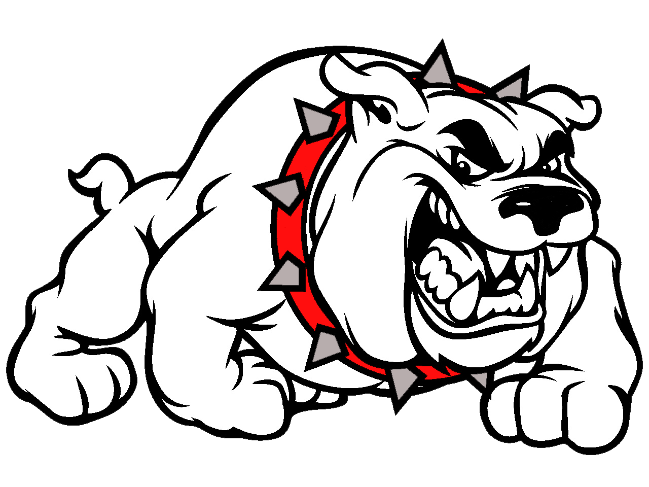 1280x960 Image Of Cute Bulldog Clipart
