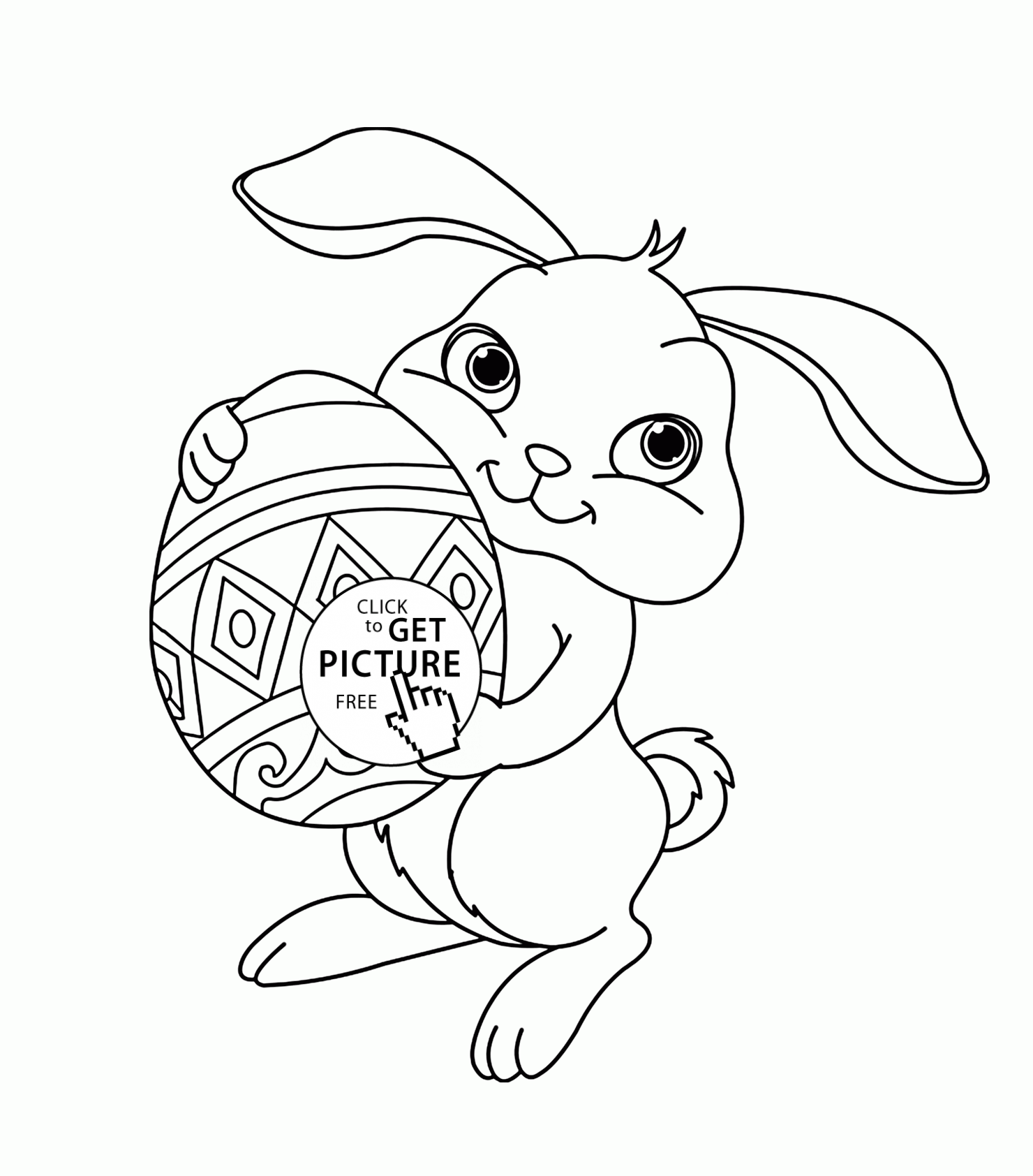 1480x1684 Printable Easter Bunny Coloring Pages