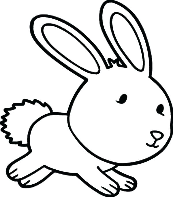 600x686 This Is Bunny Coloring Page Images Printable Bunny Coloring Pages