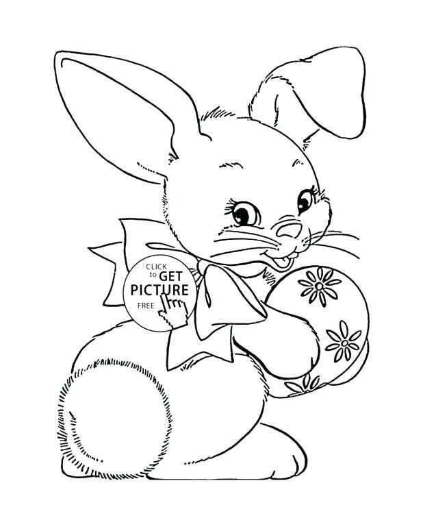 618x756 Bunny Rabbit Coloring Pages Holidayvillas.co