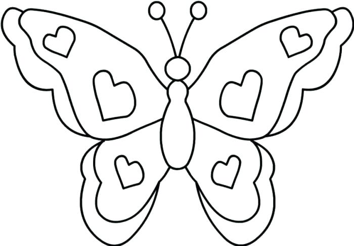 700x487 Online Coloring Pages Butterflies Enchanting Butterfly Color