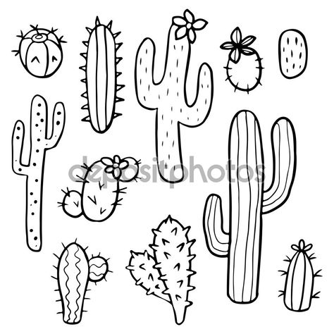474x474 Resultado De Imagen Para Cactus Dibujo Doodles