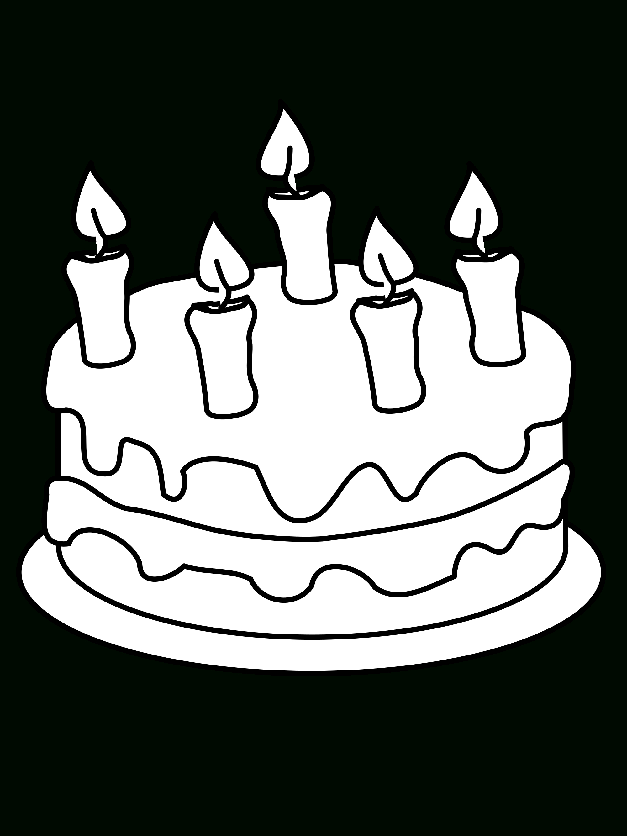 2000x2667 Drawing Pictures Of Birthday Cakes How To Draw A Cute Cake