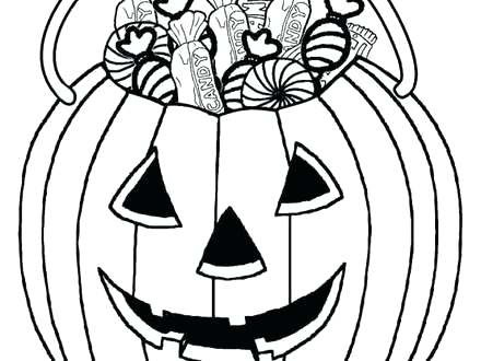 440x330 Halloween Candy Coloring Pages Printable Candy Coloring Pages