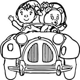 268x268 Cute Car Coloring Page Archives