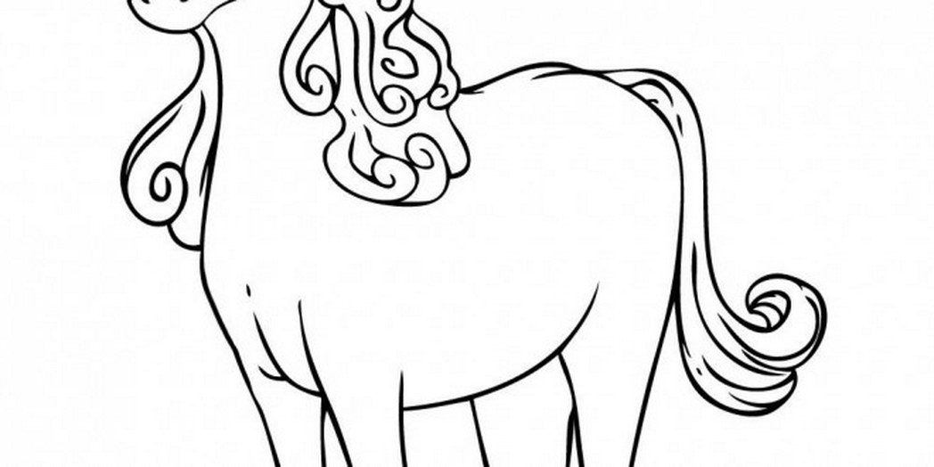 1048x524 Cute Cartoon Animals Coloring Pages 503977