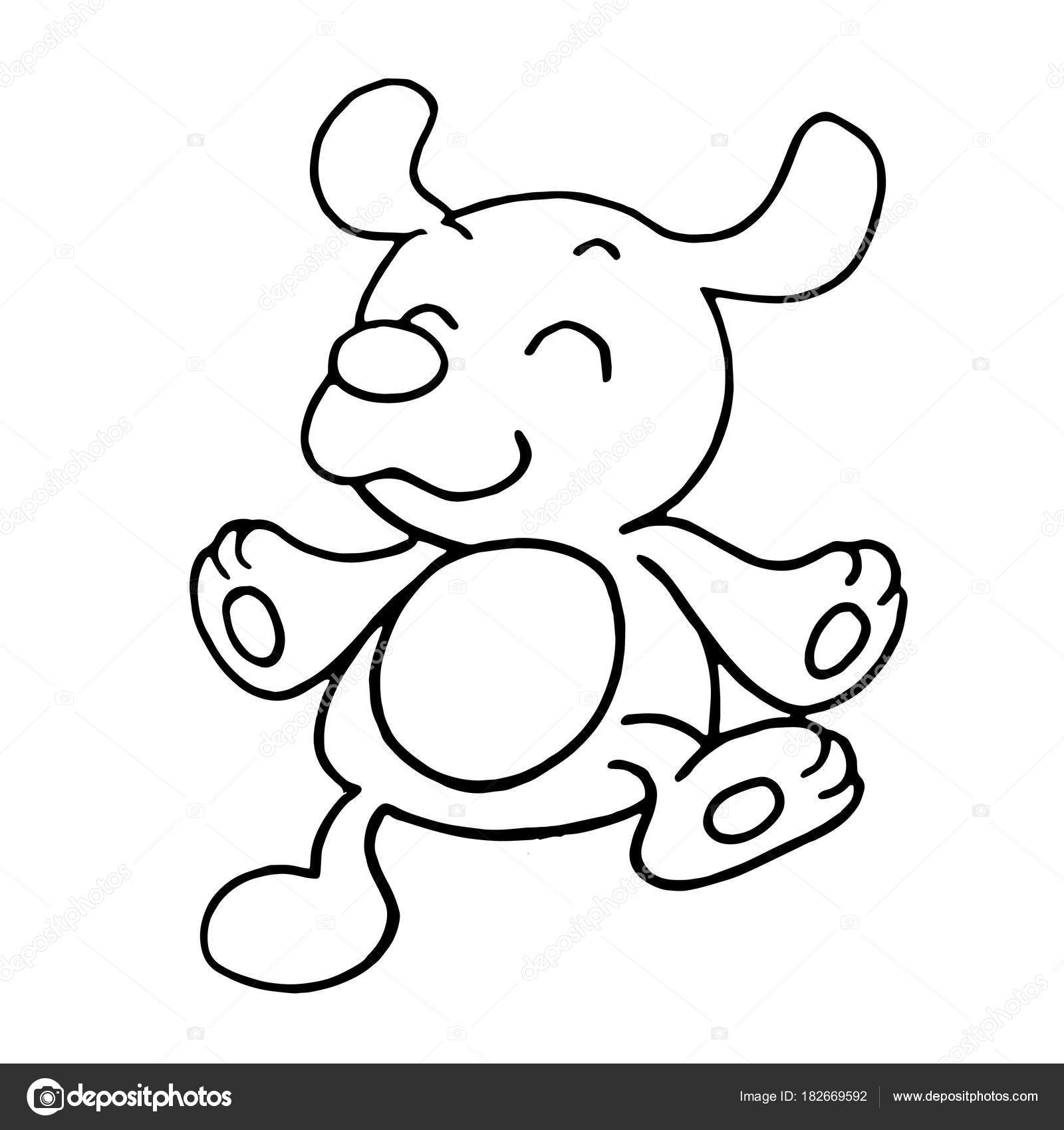 1600x1700 Cute Cartoon Dog White Background Childrens Prints Shirt Color