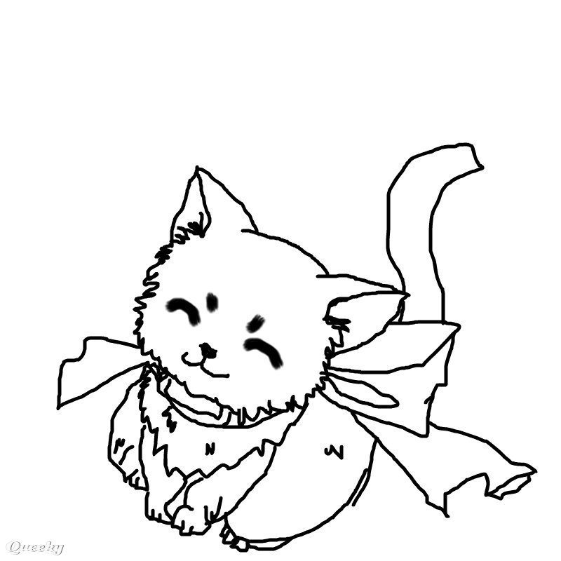 800x800 How To Draw Anime Cats Anime Cats. Pin Drawn Kitten Anime 2