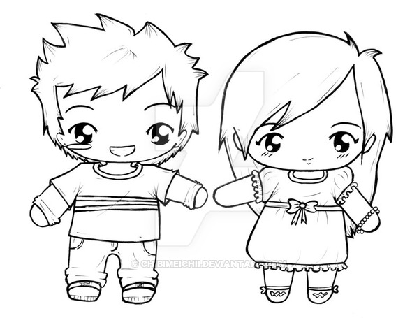 600x455 Chibi Couples By Chibimeichii