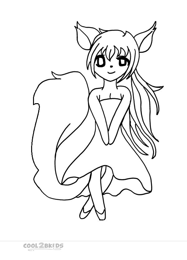 600x834 Chibi Coloring Sheets Pages