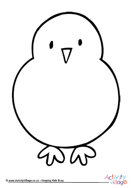 460x652 Learn To Draw A Chick