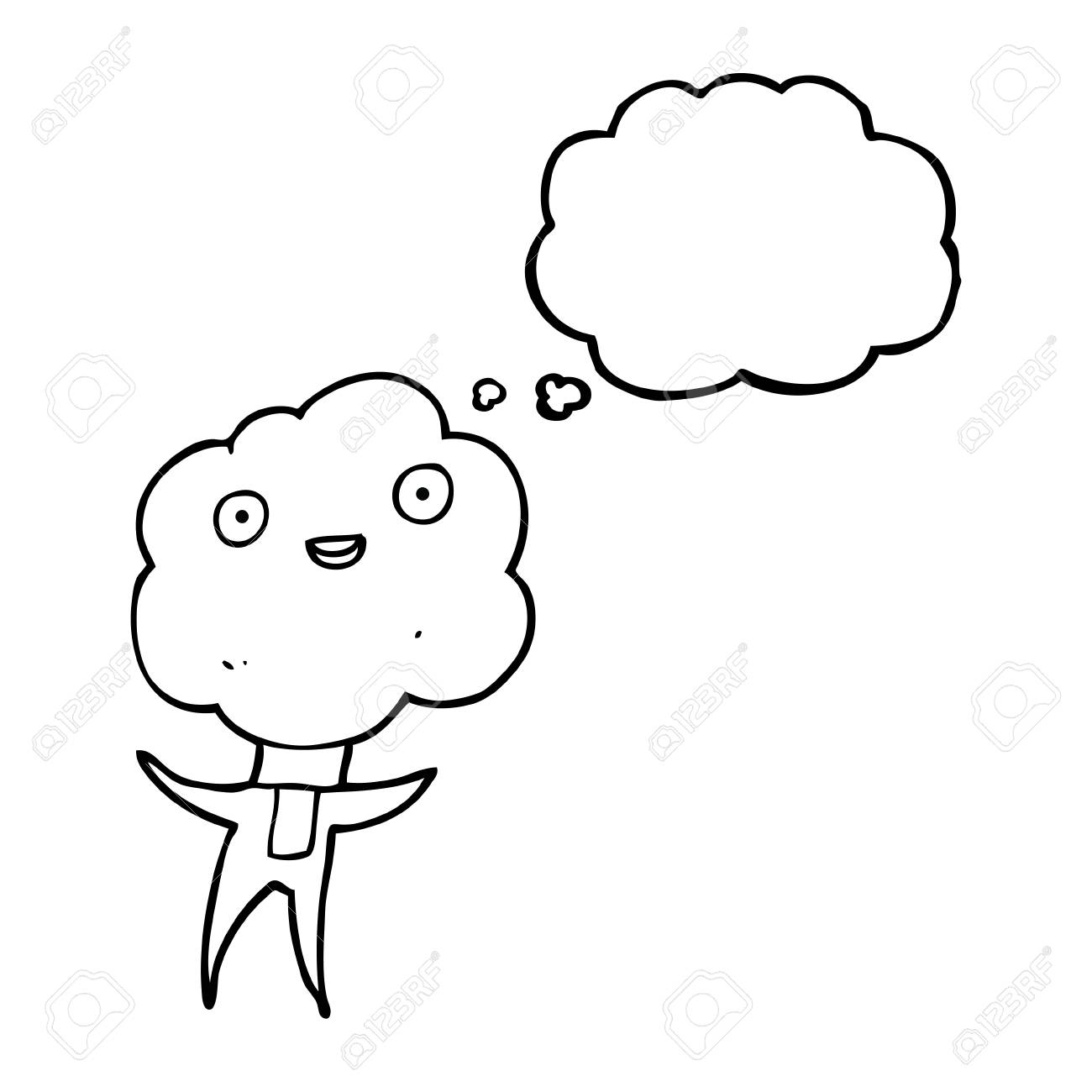 1300x1300 Cute Cloud Head Creature Royalty Free Cliparts, Vectors, And Stock