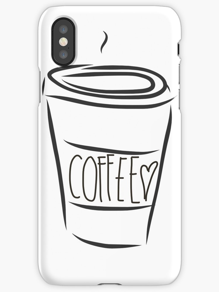 750x1000 Cute Coffee Cup Iphone Cases Amp Skins By Rachelanna Redbubble