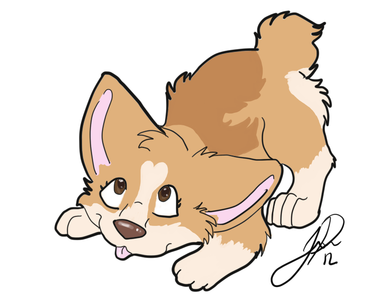 763x600 A Corgi Called Wolf  By Angelwolf