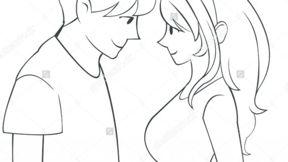 570x320 Pencil Drawing Cartoon Pictures Pencil Sketch Of Cute Cartoon Teen