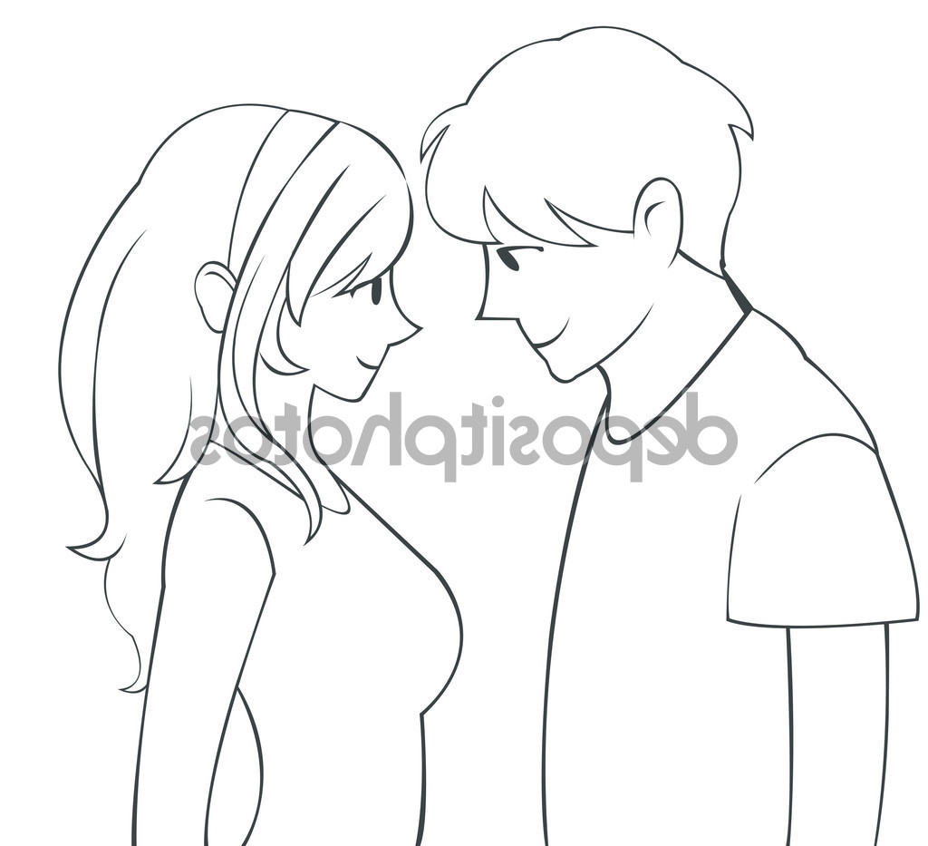 1024x933 Cartoon Pencil Drawing Images Pencil Sketch Of Cute Cartoon Teen