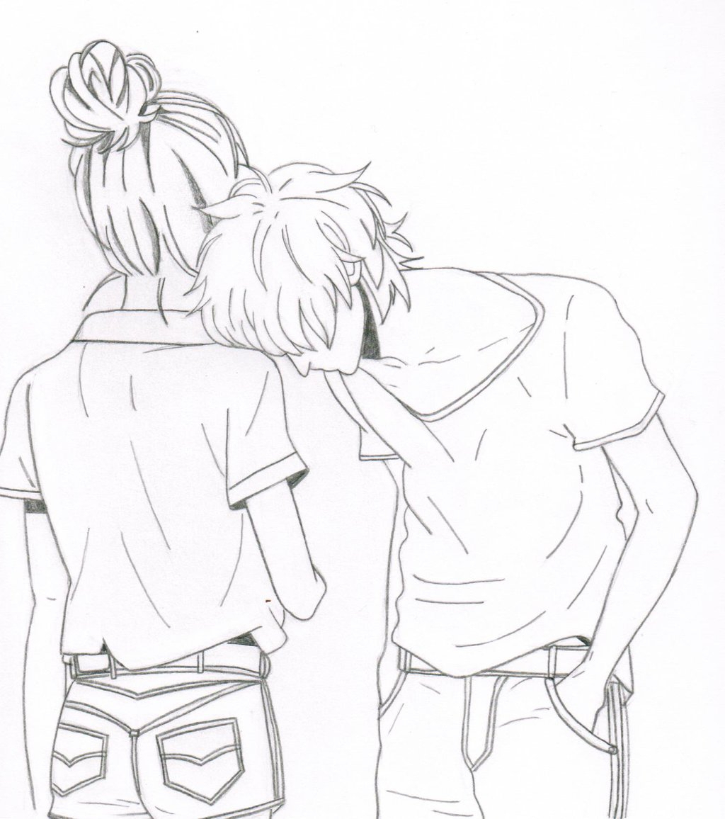 1024x1156 Pictures Pencil Art Cute Couple,