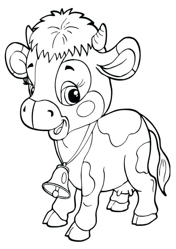 595x842 Coloring Book Cow Cow Coloring Book And Cow Coloring Page Cute Cow