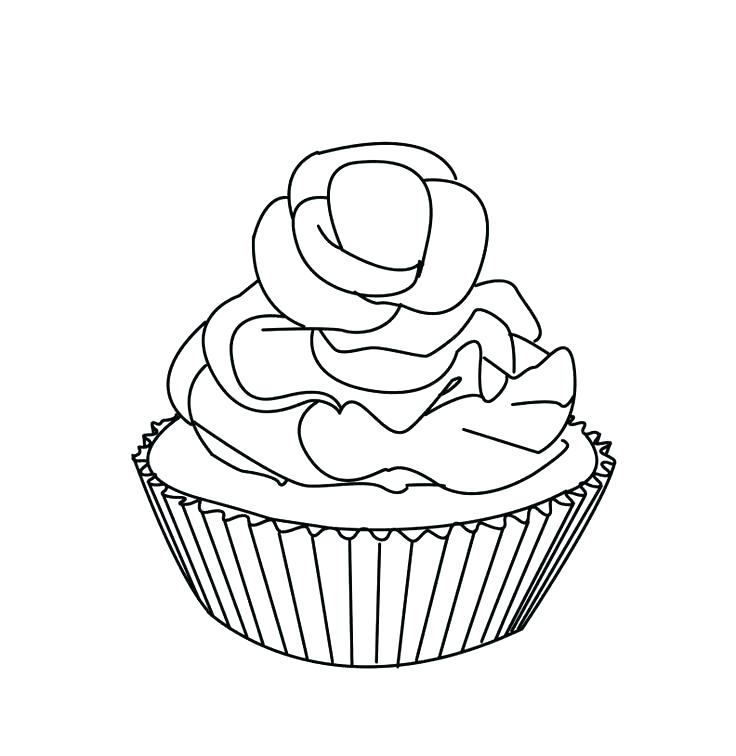 736x756 Pictures Of Cupcakes To Color Coloring Pages Cupcakes Print Out
