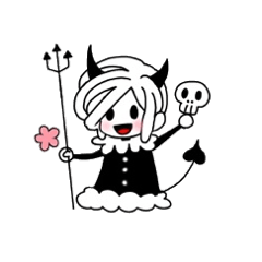 240x240 Cute Little Devil Stamp 2 Line Stickers Line Store